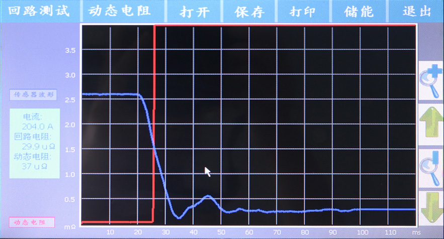 GKC-HBD高壓開(kāi)關(guān)動(dòng)態(tài)電阻特性測(cè)試儀